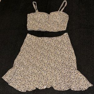 Lily Rose two piece skirt set